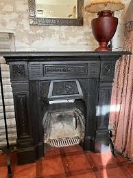 Cast Iron Fireplace Surround Antique