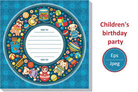 Childrens Birthday Party Invitation