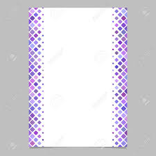 Abstracvt Brochure Border Template From Purple Diagonal Square