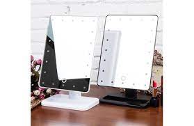 led touch screen makeup mirror