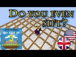 Tips And Tricks For Sieves From Ex Nihilo Ftb Sky Factory 3 Modded Minecraft Tutorial
