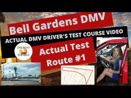 actual test route bell gardens dmv