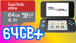 format 64gb sd card for 3ds 2ds you