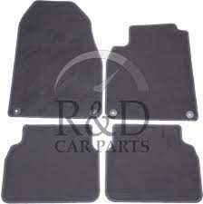 floor mat set black saab 9 3ss 12780131