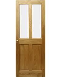 Half Glazed Solid Oak Door