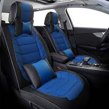 5 Seat Car Seat Covers Full Set Leather