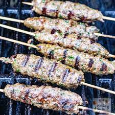 delicious beef kafta lebanese grilled