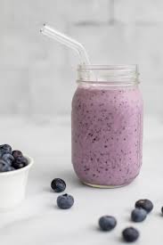 blueberry protein shake thick
