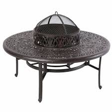 Kingso fire pit, 22'' fire pits outdoor wood burning steel bbq grill firepit bowl with mesh spark. Fire Pit Tables You Ll Love In 2021 Wayfair Ca