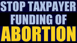 Image result for stop funding abortion