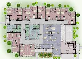 Home Design Floor Plans Nursing Home