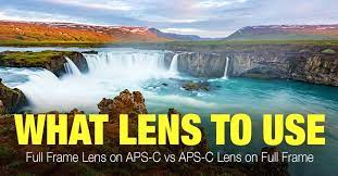 full frame lens on aps c vs aps c lens