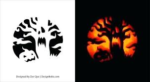Free Pumpkin Carving Patterns Printable Templates Religico