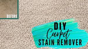 diy carpet stain remover you
