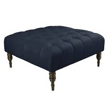 Check out our ottoman coffee table selection for the very best in unique or custom, handmade pieces from our chairs & ottomans shops. Skyline Tufted Ottoman Coffee Table In Navy Walmart Com Walmart Com
