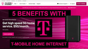 benefits with t mobile 5g home internet