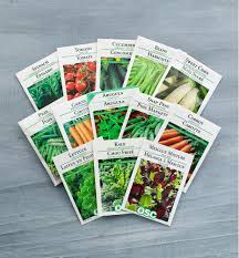 osc vegetable seed packets lee valley