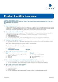 liability insurance zurich