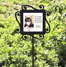 Wrought Iron Pet Memorial Garden Stake