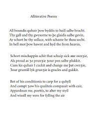 30 poem of alliteration exles in pdf