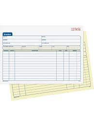 Custom forms can be printed and be ready for shipping in just four (4) business days. Adams Carbonless Invoice Books 50 Pack Office Depot