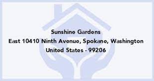 sunshine gardens in spokane