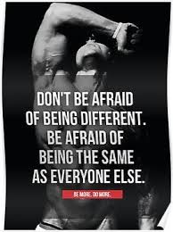 Son of zeus, brother of hercules, father of aesthetics. Don T Be Afraid Of Being Different Zyzz Inspiration Poster Zyzz Quotes Motivation Gym Quote