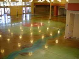 reflective floors high gloss concrete