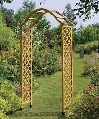 wooden garden archway arch uk