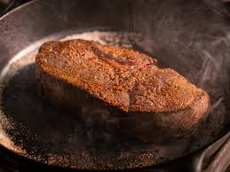 perfect um rare sirloin steak
