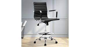 Find the ideal balance of comfort and elegance in these office chair offered on alibaba.com. Artiss Home Office Chair Veer Drafting Chair Task Chair Black Matt Blatt