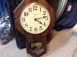 Antique Waltham Regulator Wall Clock