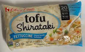 fettuccine shape tofu shirataki