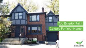 Top Exterior House Paint Colours To