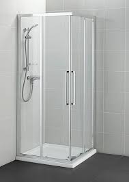 shower enclosures with tray shower