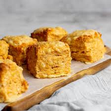 light and fluffy cheese scones salty