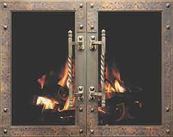 Stoll Rustic Fireplace Doors