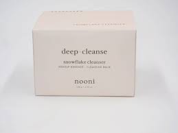 nooni snowflake cleanser makeup remover