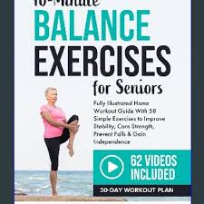 10 minute balance exercises for seniors