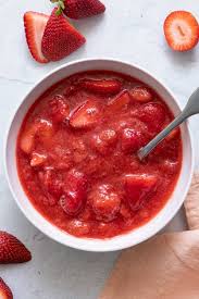 2 ing strawberry sauce easy