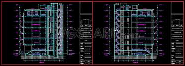 autocad detailed design drawing of a 7