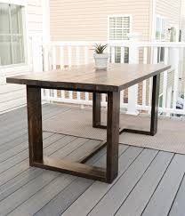 Simple Modern Outdoor Table Kreg Tool
