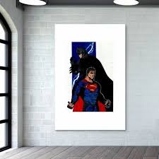 Batman V Superman Wall Art