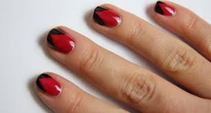 Trendy nails black nail designs nails black nails black nails tumblr red nails red nail designs black toe nails red and white nails. 29 Red And Black Nail Art Designs Ideas Design Trends Premium Psd Vector Downloads