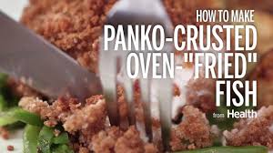 how to make panko crusted oven fried