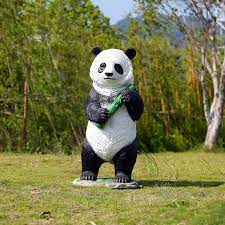Panda Garden Statues Set Panda Animal