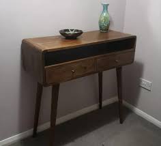 Mid Century Console Table Modern