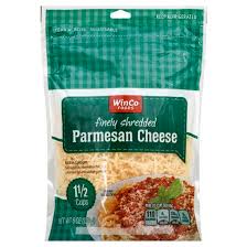 winco foods finely shredded parmesan