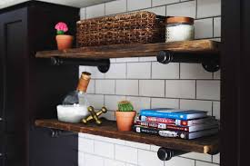 How to Build An Industrial Pipe Shelf • Brittany Stager