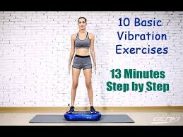 10 Basic Vibration Exercise Machine Workout 13 Minutes